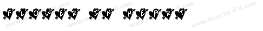 Flower in Heart字体转换
